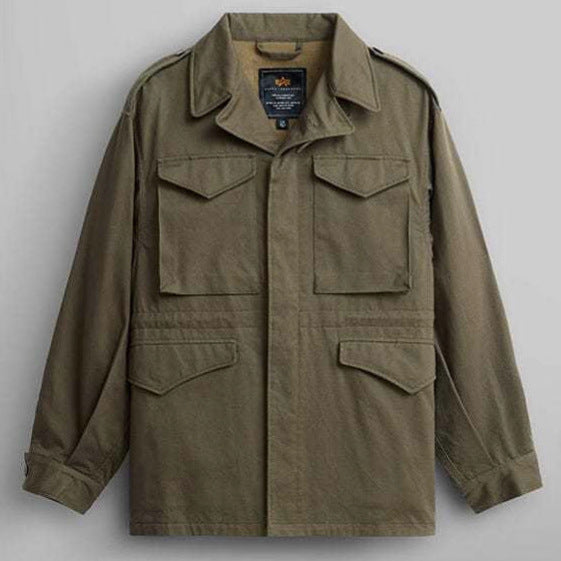 Herren Utility-Jacke Funktionell Vieltaschen Modern