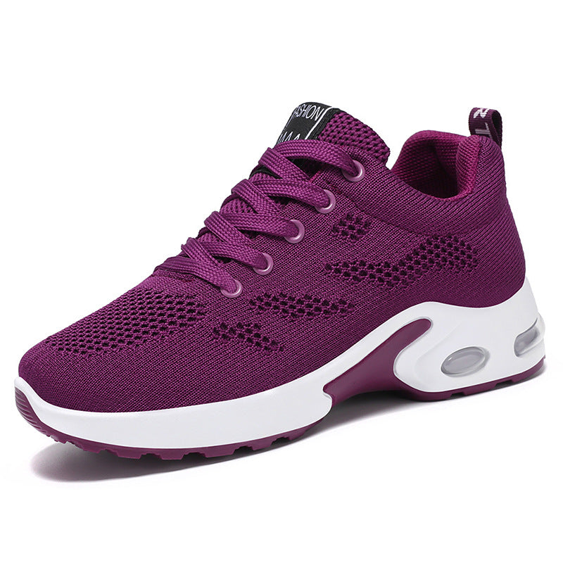 Damen Sportschuhe Leicht Atmungsaktiv Laufschuhe Dämpfung