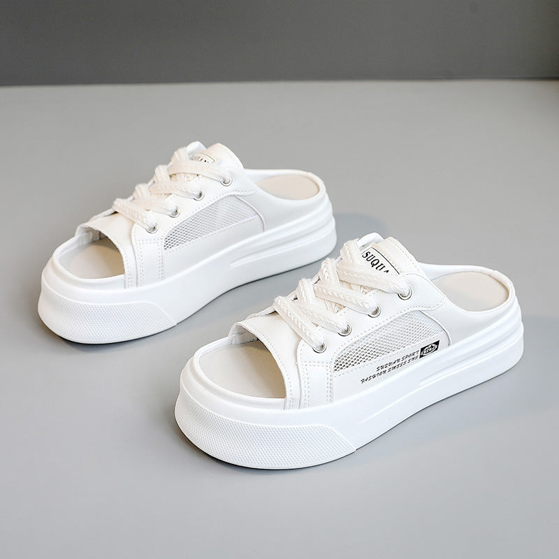 Damen Sneaker Slip-On Atmungsaktiv Sportlich