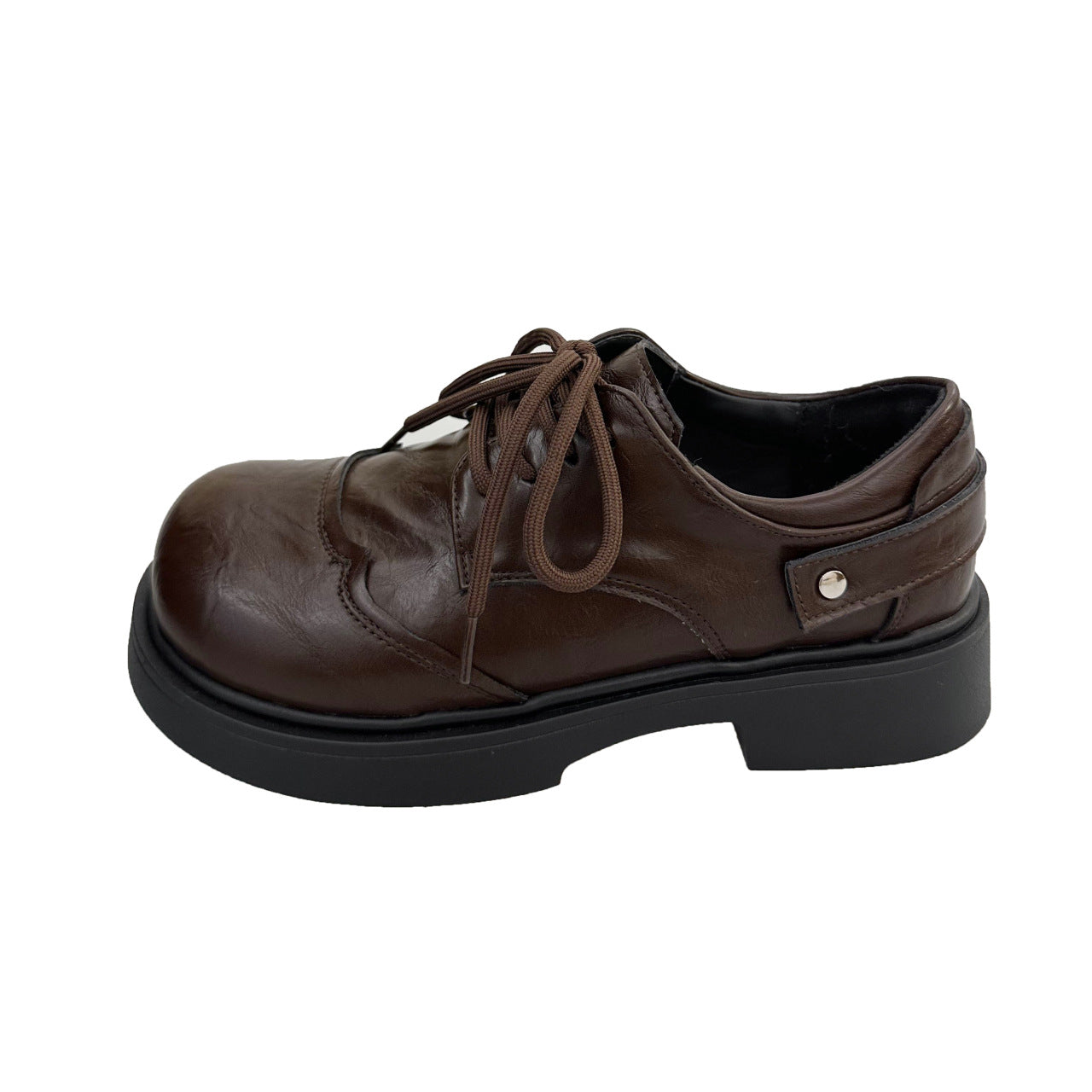 Damen Schnürschuhe Hochwertig Leder Elegant Robust