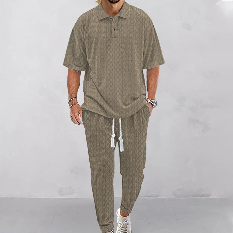 Herren Joggingset Bequem Freizeit Outfit