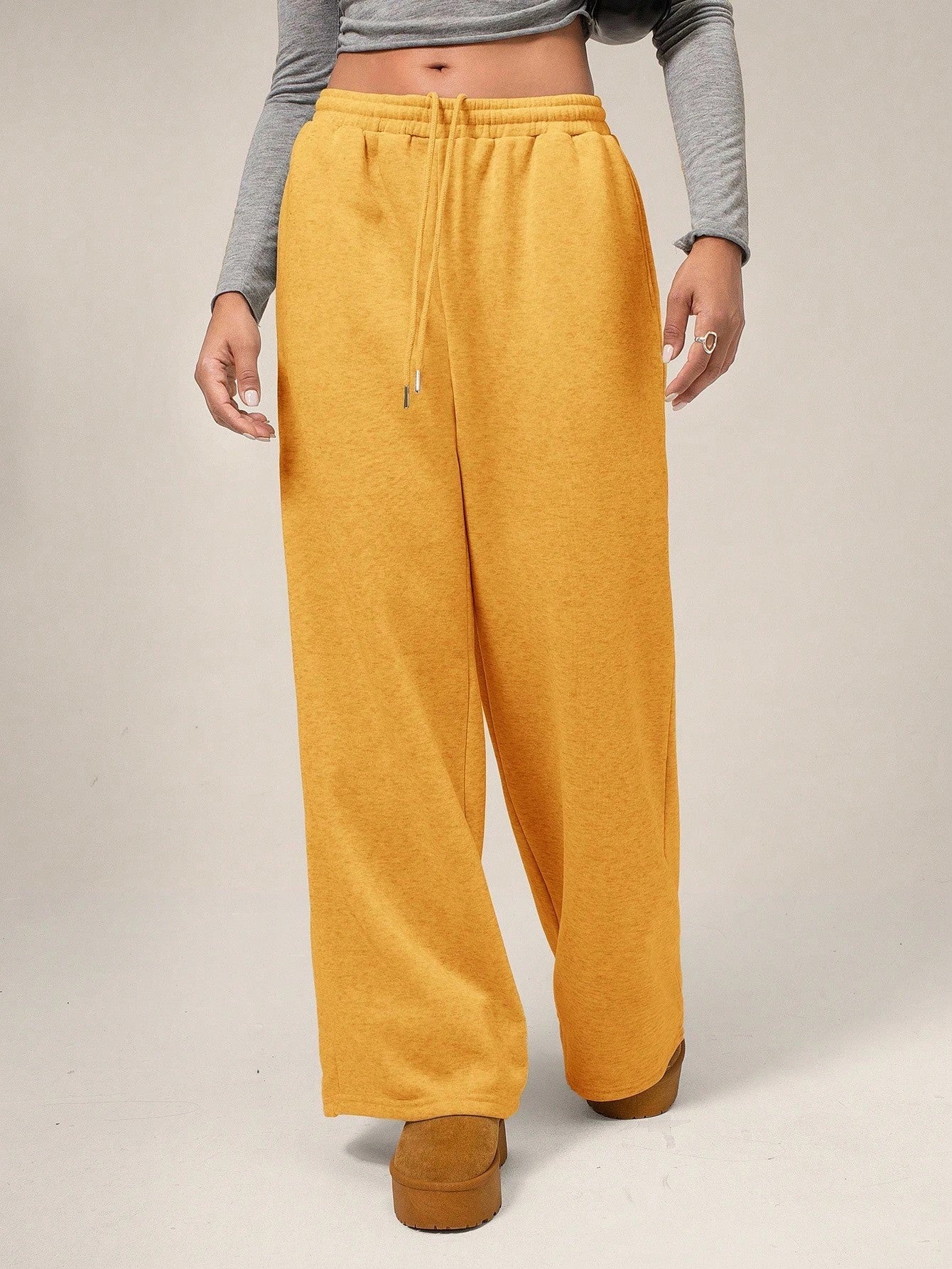 Bequeme Damen Sport Hose Lockere Freizeithose Damen