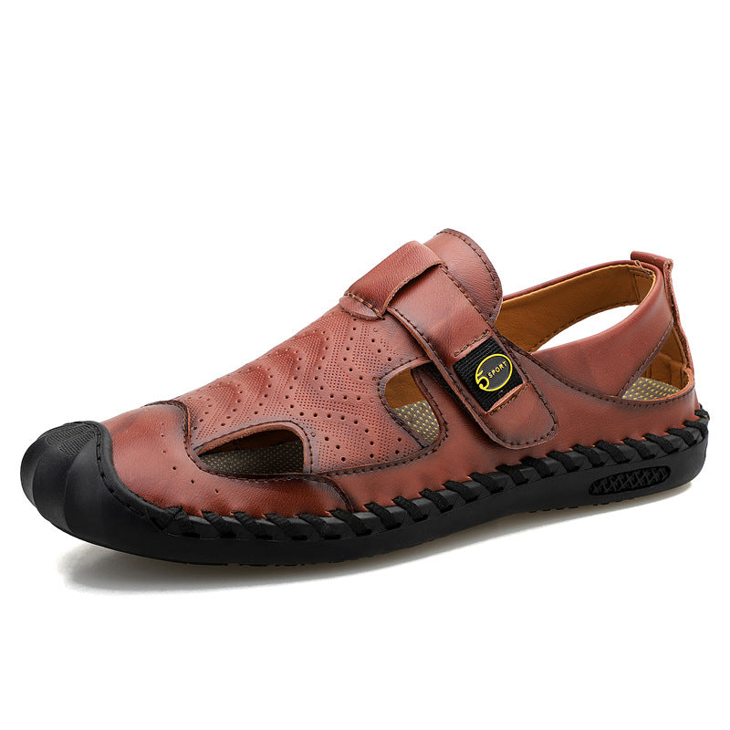 Herren Sandalen Rutschfest Atmungsaktiv Sommer