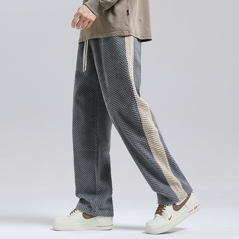 Herrenhose Relaxed Fit mit Streifen Lässig Bequem