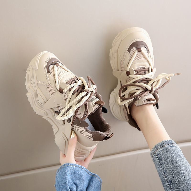 Damen Sneaker Sportlich Chunky Trendy Schuhe