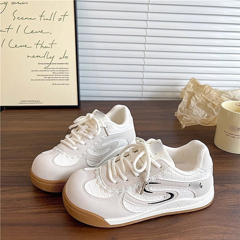 Damen Sneaker Spitze Atmungsaktiv Modern