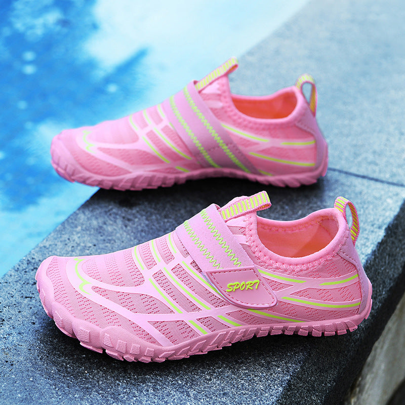 Damen Badeschuhe Sportlich Bequem Sommer