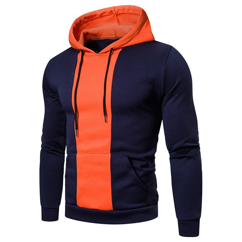Herren Kapuzenpullover Farbblock Design Modern Trendy
