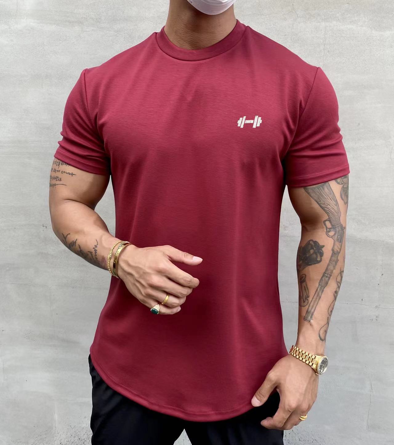 Herren Fitness T-Shirt Sportlich Funktionell