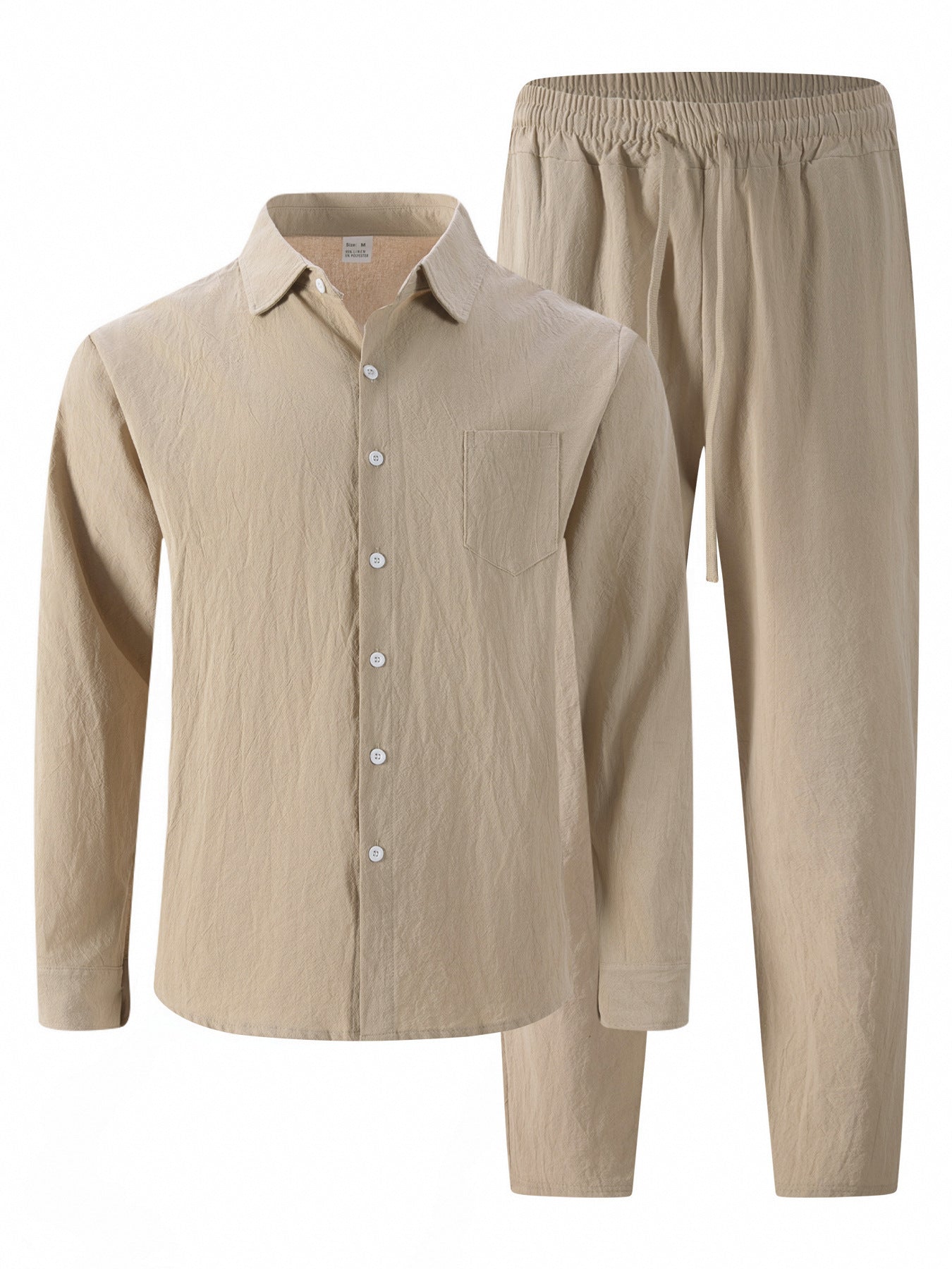Herren Schlafanzug Set Atmungsaktiv Bequem Modern