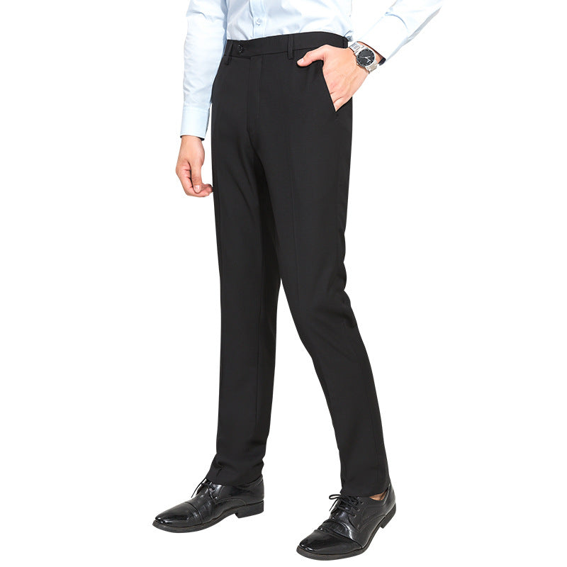Herren Anzughose Slim Fit Stretch