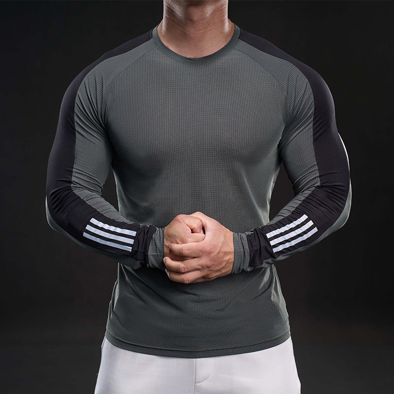 Herren Longsleeve Funktionsshirt Sportlich Modern
