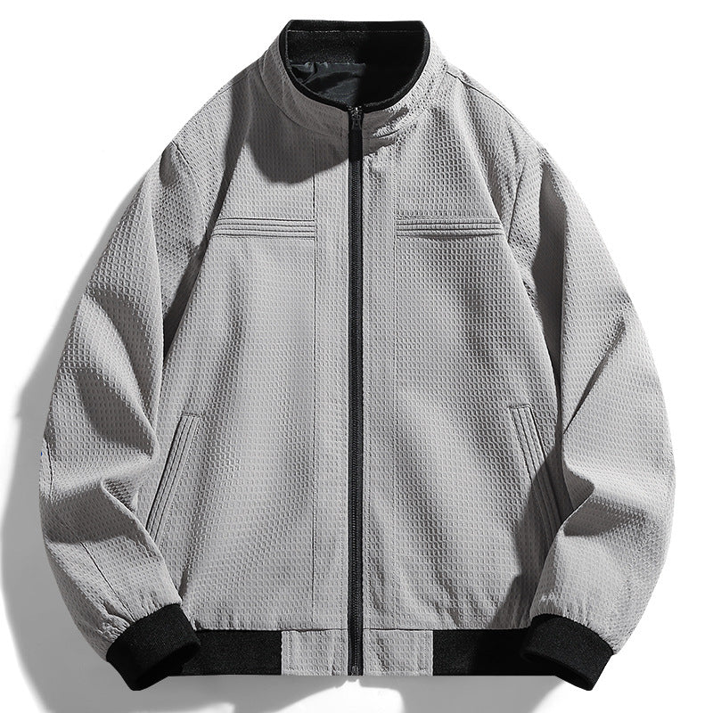Herren Freizeitjacke Leicht Wasserabweisend Modern