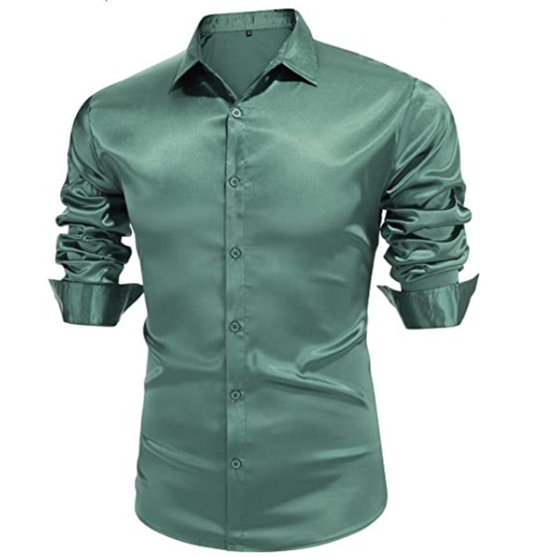 Elegantes Herren Seidenhemd Berlin Chic