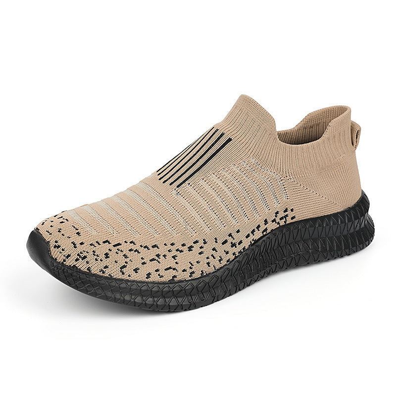 Damen Sportschuhe Atmungsaktiv Slip-On mit elastischem Obermaterial