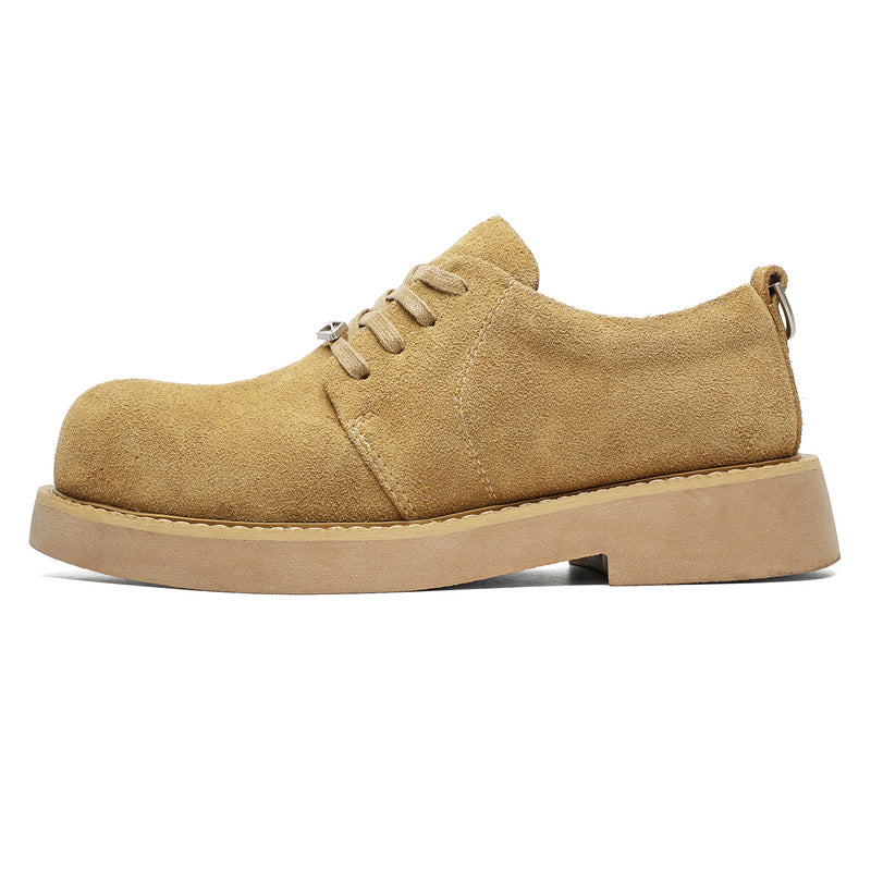 Damen Schnürschuhe Weich Veloursleder Bequem Modern