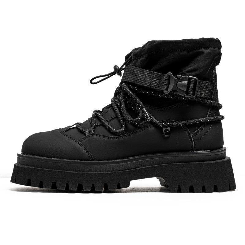 Damen Winterstiefel Gefüttert Rutschfest Verstellbar