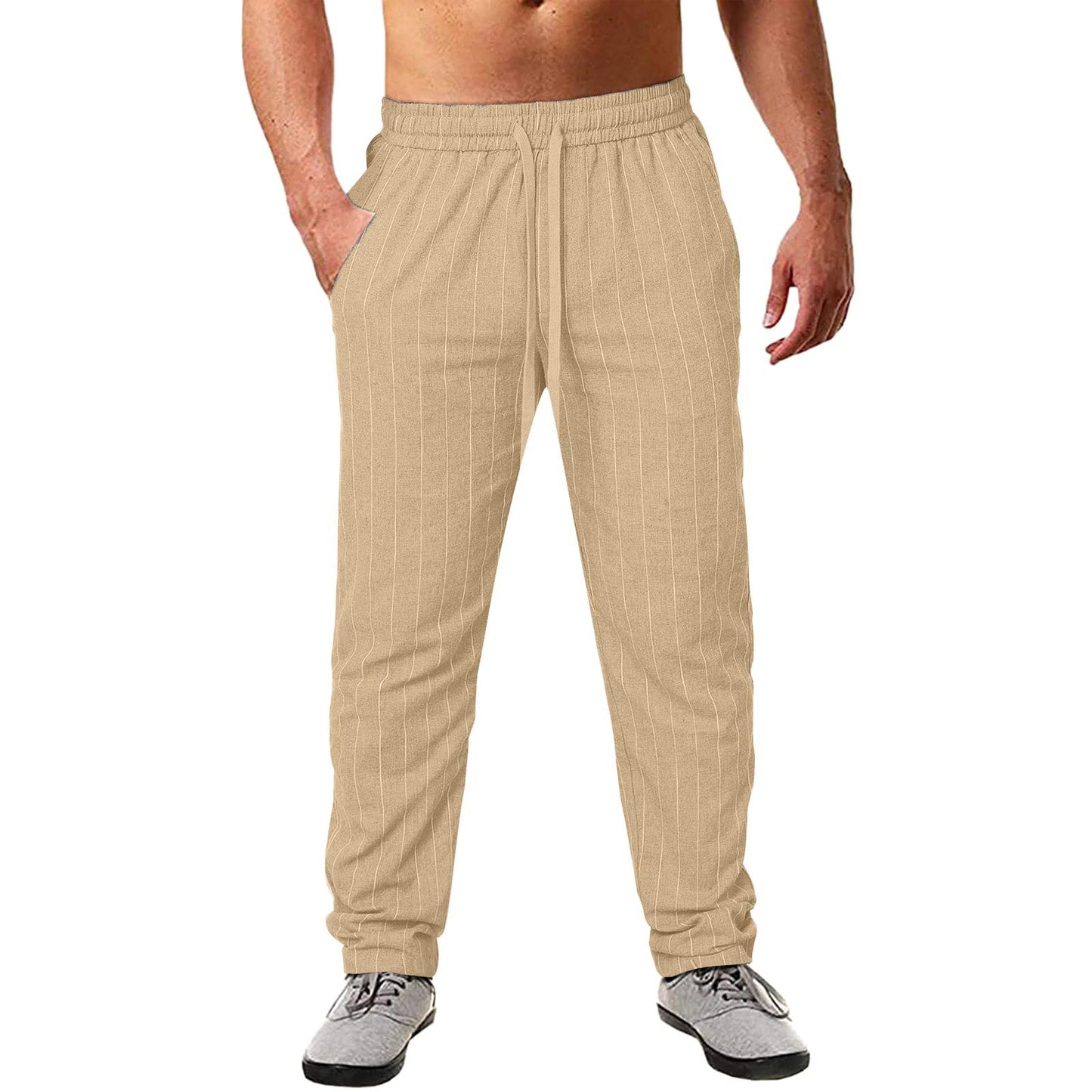 Herren Freizeithose Modern Mit Seitentaschen