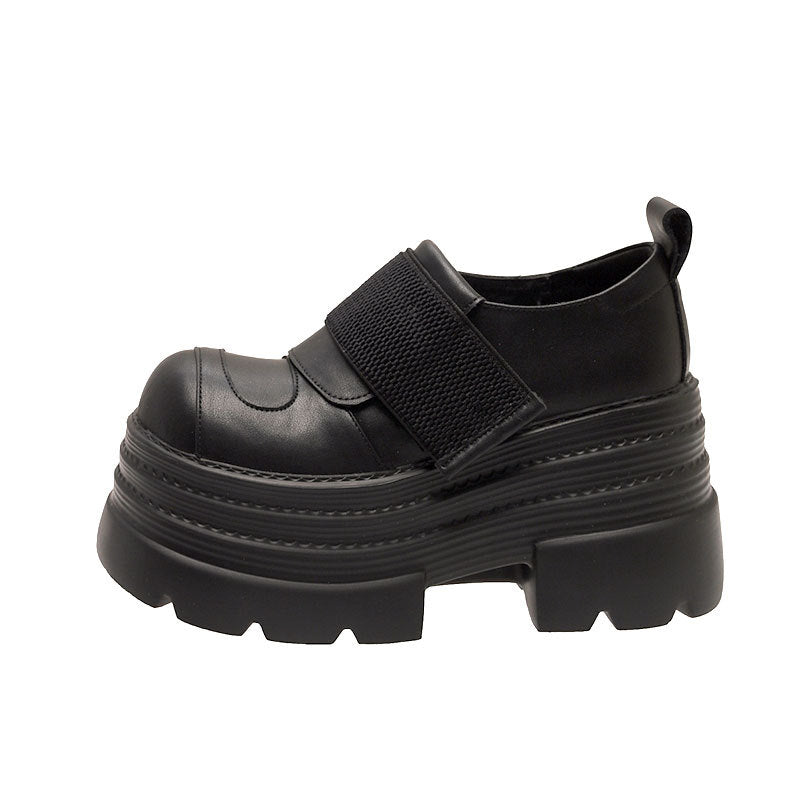 Damen Sneaker Plateau High Top Chunky Weite Passform