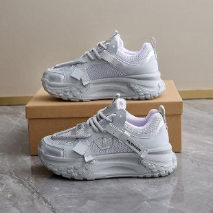 Damen Sneaker Sportlich Mesh Leicht Luftig