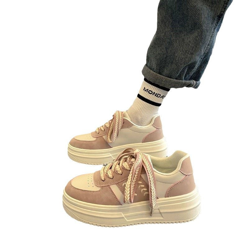 Damen Sneaker Chunky Plattform Modisch Auffällig
