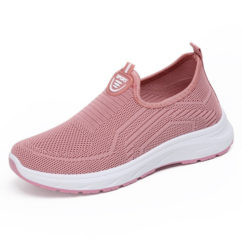 Damen Sneaker Atmungsaktiv Flexibler Komfortschuh