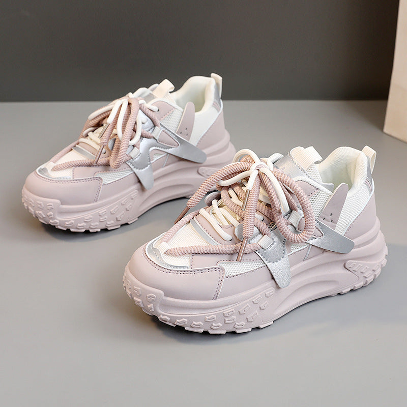 Damen Sneaker Chunky Trendy atmungsaktiv Komfort