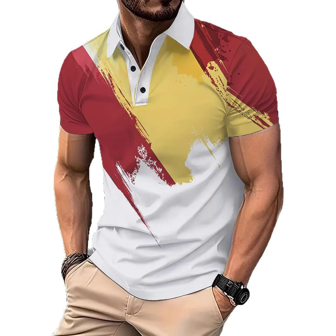 Herren Poloshirt Modern Farben Berlin Style