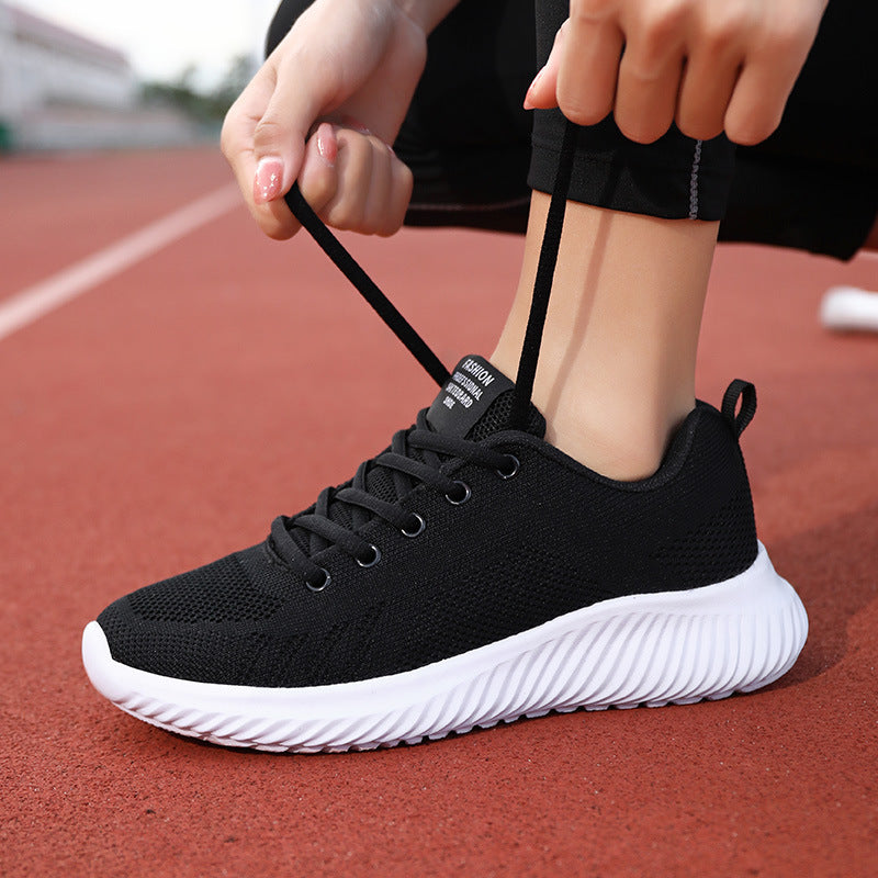 Damen Sneaker Atmungsaktiv Freizeitschuhe Mesh Bequem