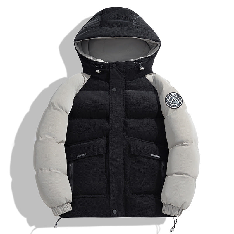Herren Outdoorjacke Isoliert Wasserdicht Funktionell