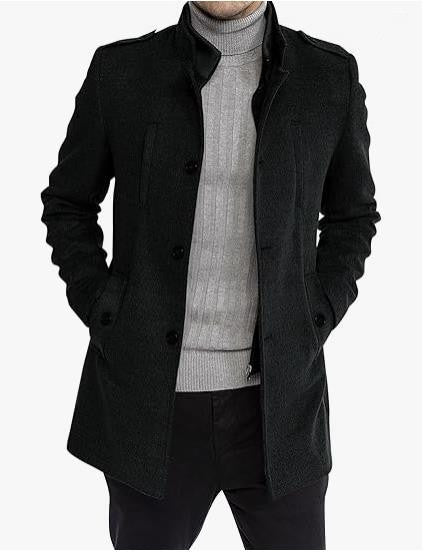 Herren Jacke Modern Schnitt Praktisch Taschen