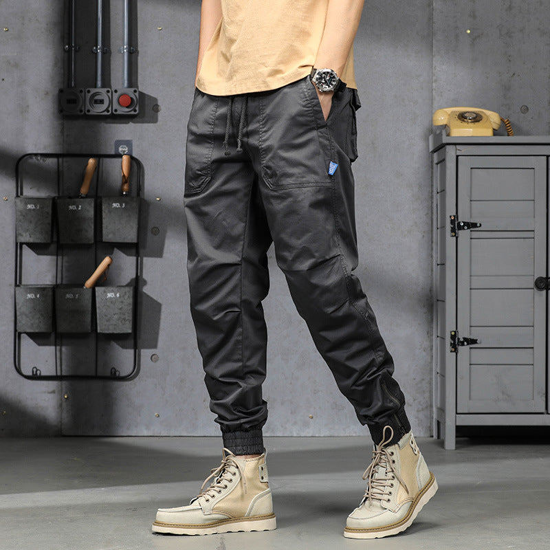Herren Outdoorhose Funktionstaschen Elastischer Bund