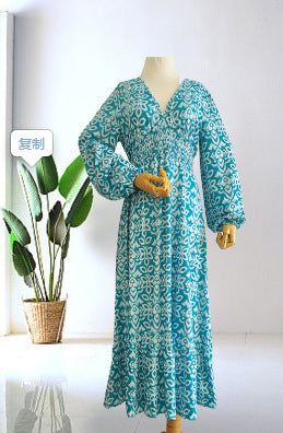 BerlinGlamour Locker Lang Strandkleid