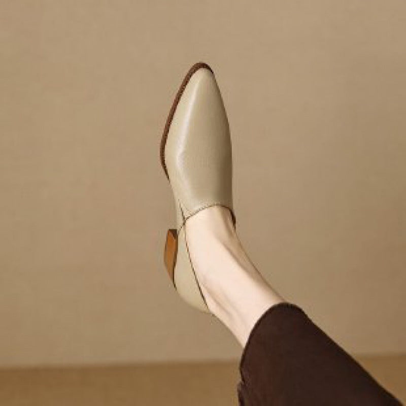 Damen Slingpumps Hochhackig Spitze Elegant