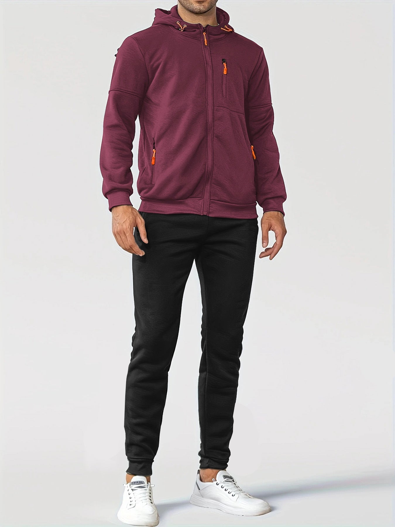 Herren Funktionsjacke Wasserdicht atmungsaktiv mit Taschen