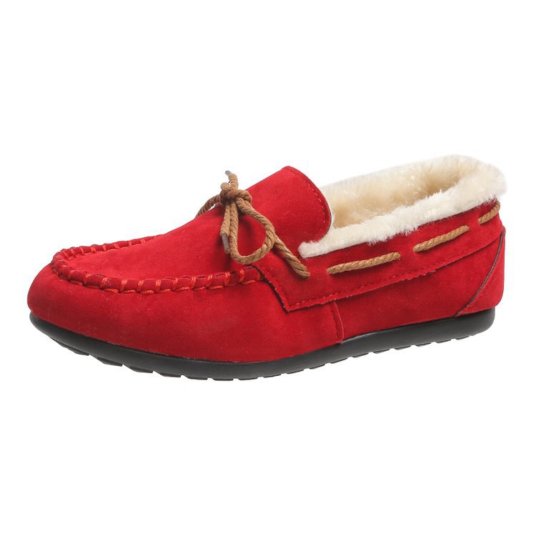 Damen Mokassins Weich Lederschuhe Elegant