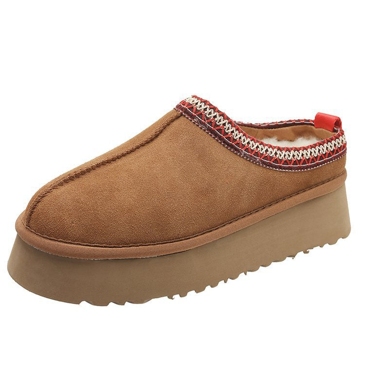 Damen Slipper Weich Bequem Elastisch Warm