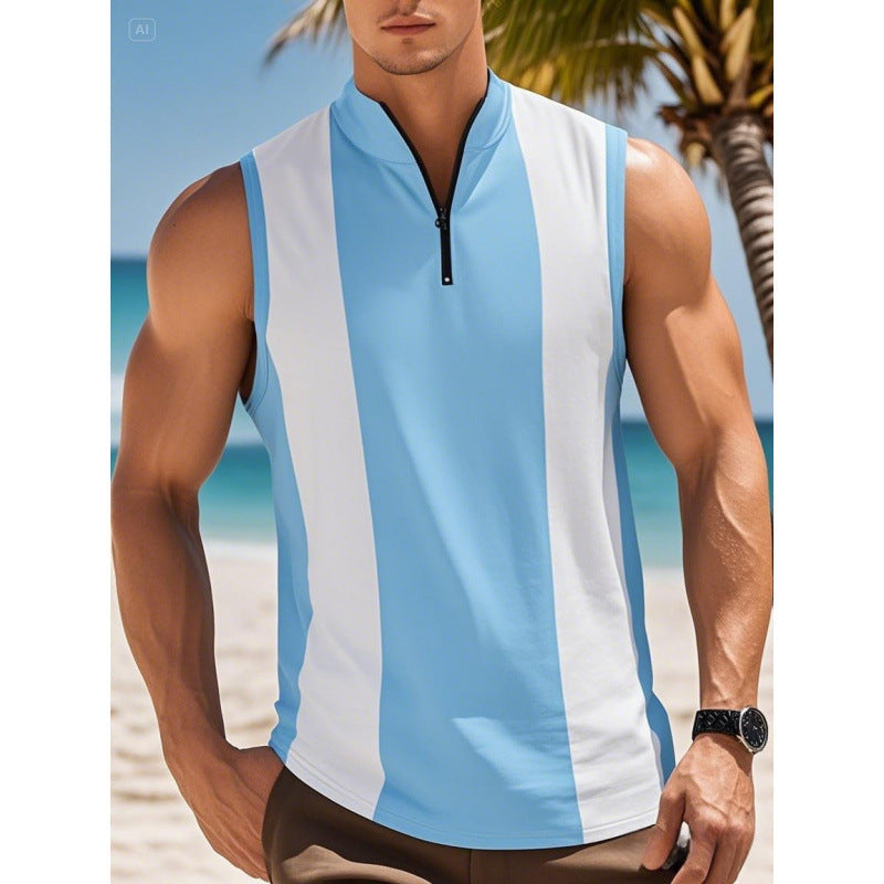 Herren Sport Top Tanktop Fitness Basic