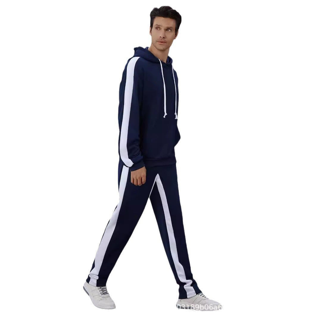 Herren Sportset Hoodie Jogginghose Freizeit Outfit