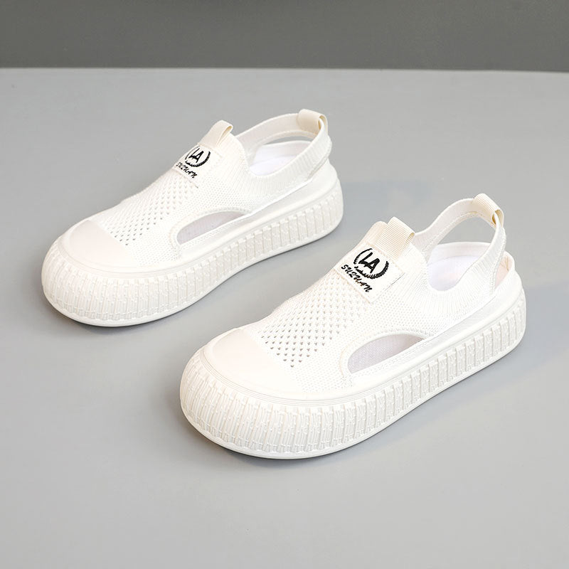 Damen Slipper Atmungsaktiv Sommer Rutschfest Elastisch