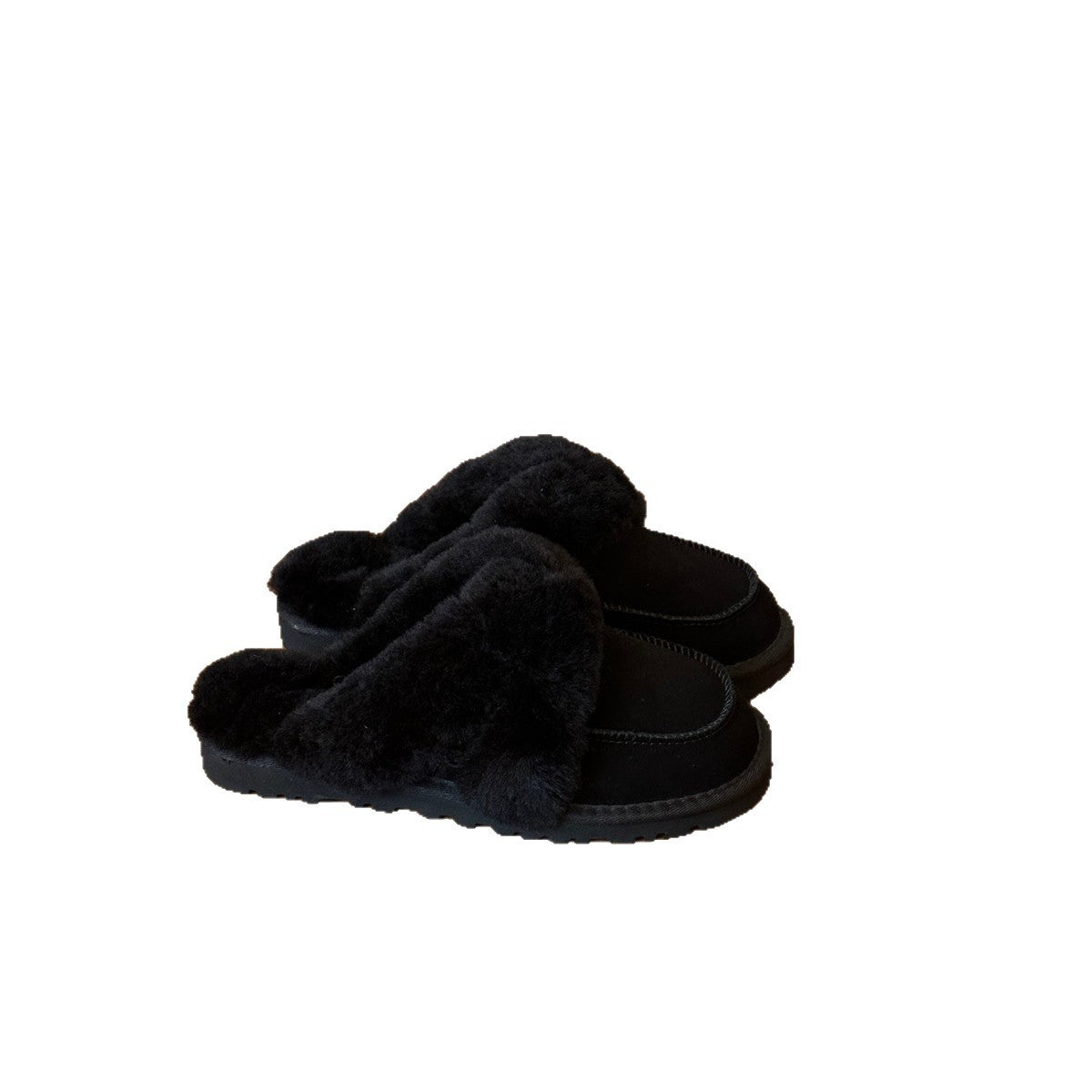 Damen Clogs Weich Flauschig Innenfutter Warm