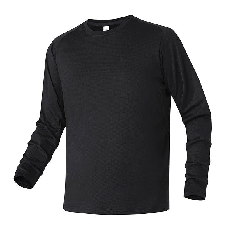 Herren Langarmshirt Funktionsshirt Atmungsaktiv Sportlich Modern