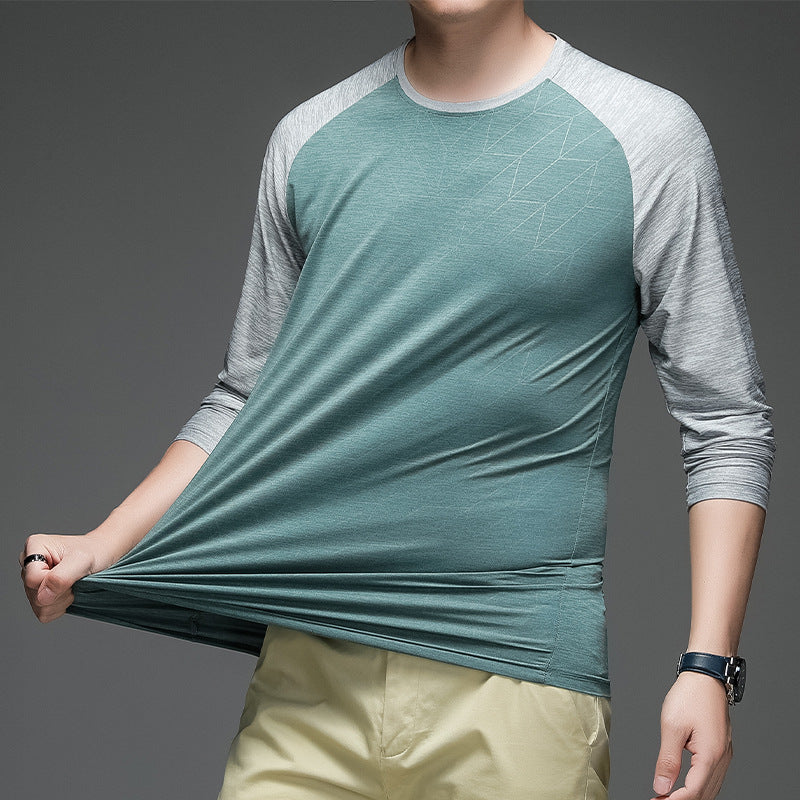 Herren Sportshirt atmungsaktiv Funktionsshirt DryFit Modern