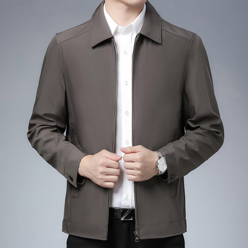 Herren Übergangsjacke Leicht Wasserdicht Modern