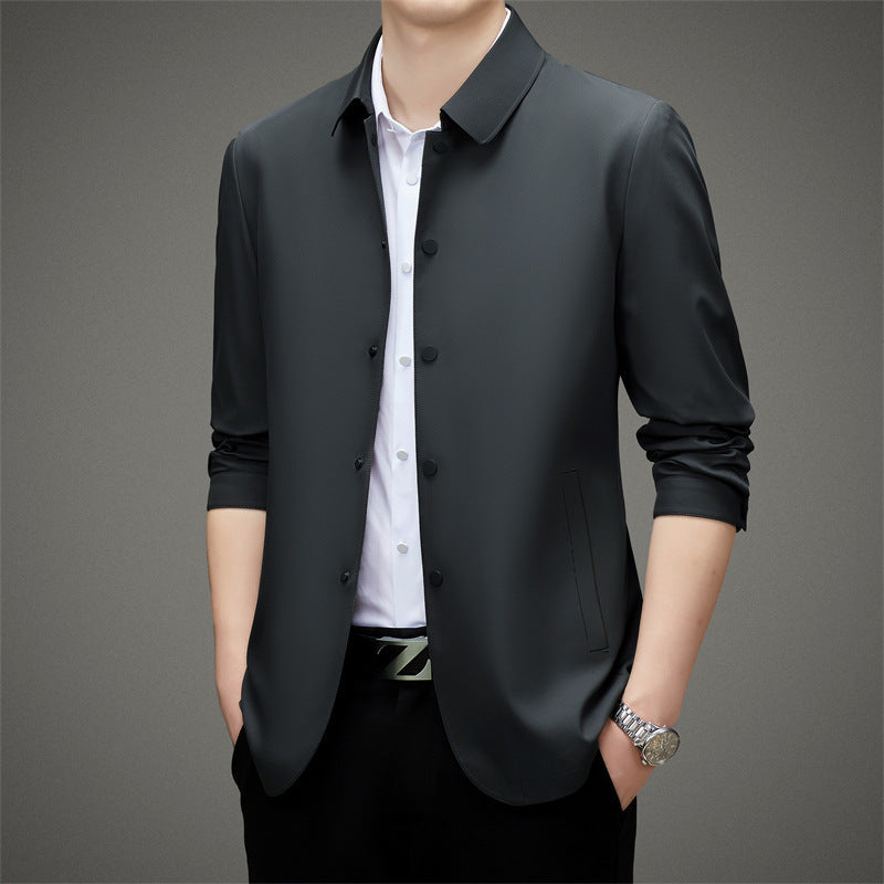 Herren Übergangsjacke atmungsaktiv mit Taschen Modern