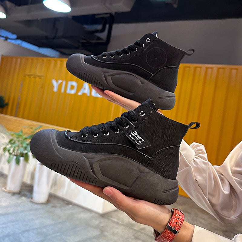 Damen Sneaker High-Top rutschfest Sportlich