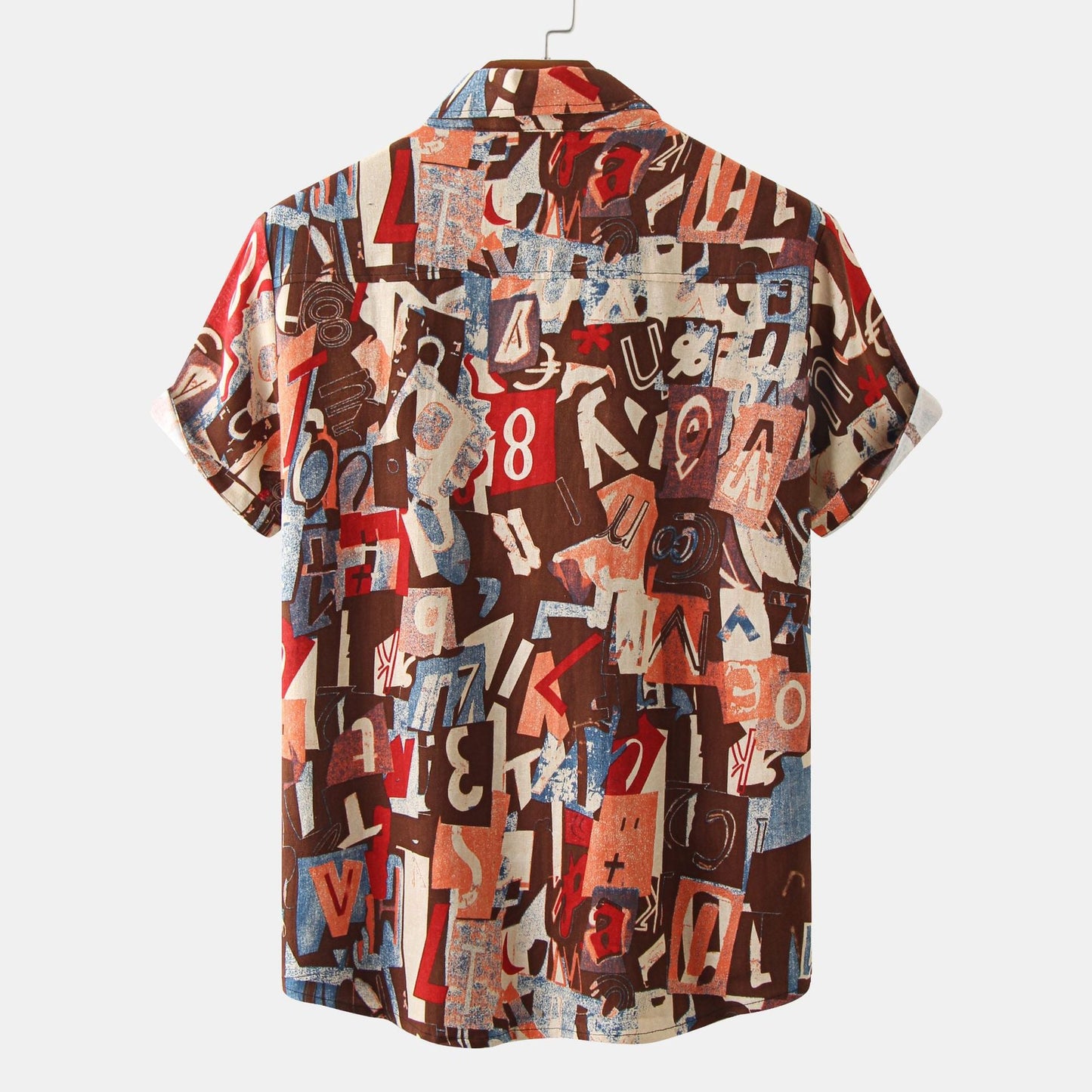Herren T-Shirt Kurzarm Berlin Graffiti Design Modern