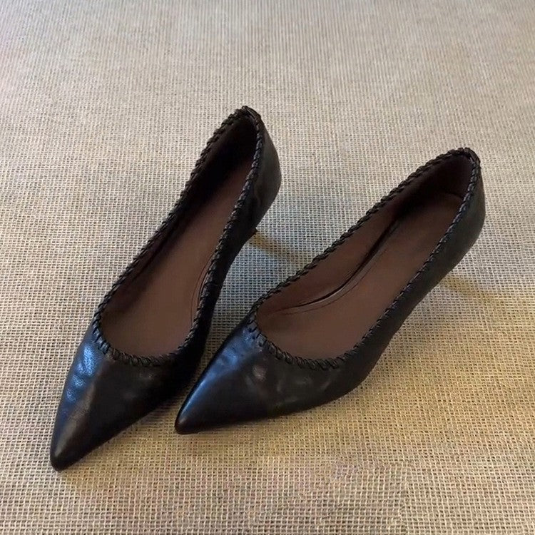 Damen Pumps Stilvoll Spitze Riemen Schuhe Elegant
