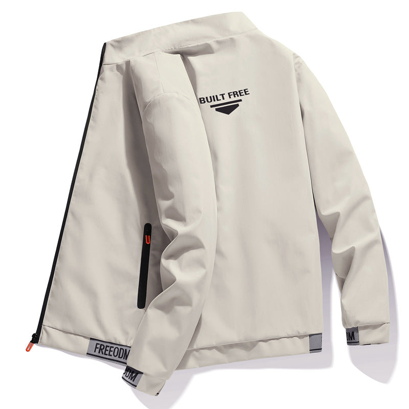 Herren Sportjacke Funktionell Winddicht