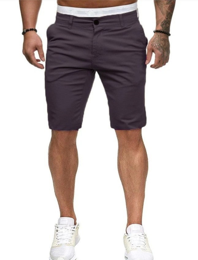 Herren Chino Shorts Modern Schnitt Bequem